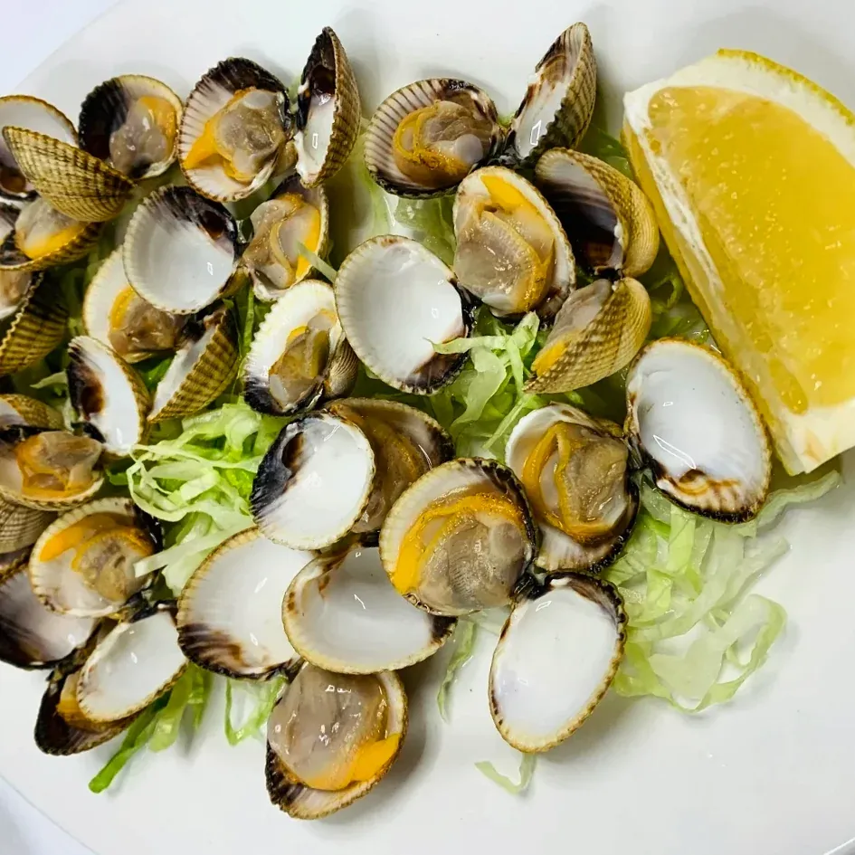 Almejas con limón